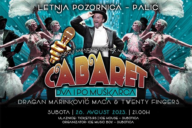 Urbana komedija Dragana Marinkovića Mace "Dva i po muškarca" 26. avgusta na Letnjoj pozornici