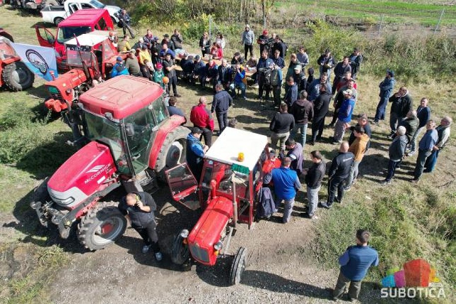 Završen protest poljoprivrednika na Žedničkoj petlji prema auto-putu