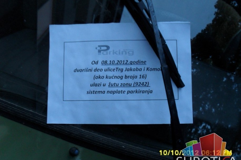 JKP "Parking" tvrdi da je sve po Zakonu