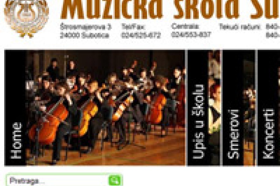 Koncert profesora Muzičke škole