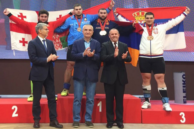 Dizanje tegova: Tamaš Kajdoči osvojio dve bronzane medalje na Evropskom prvenstvu