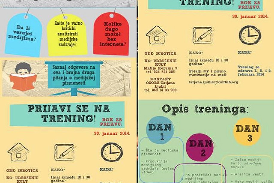 Trening o medijskoj pismenosti