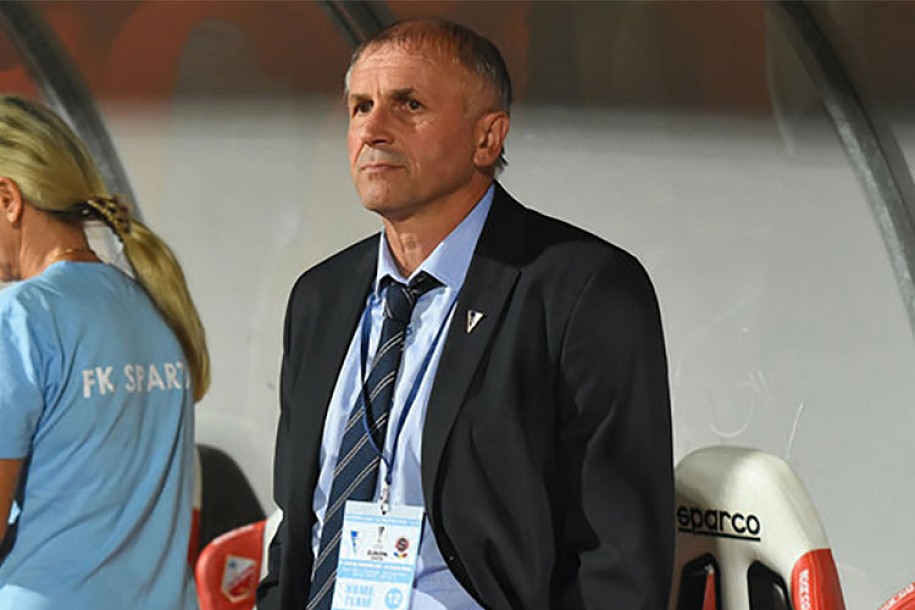 Fudbal: Gaćinović ponovo na klupi Spartaka