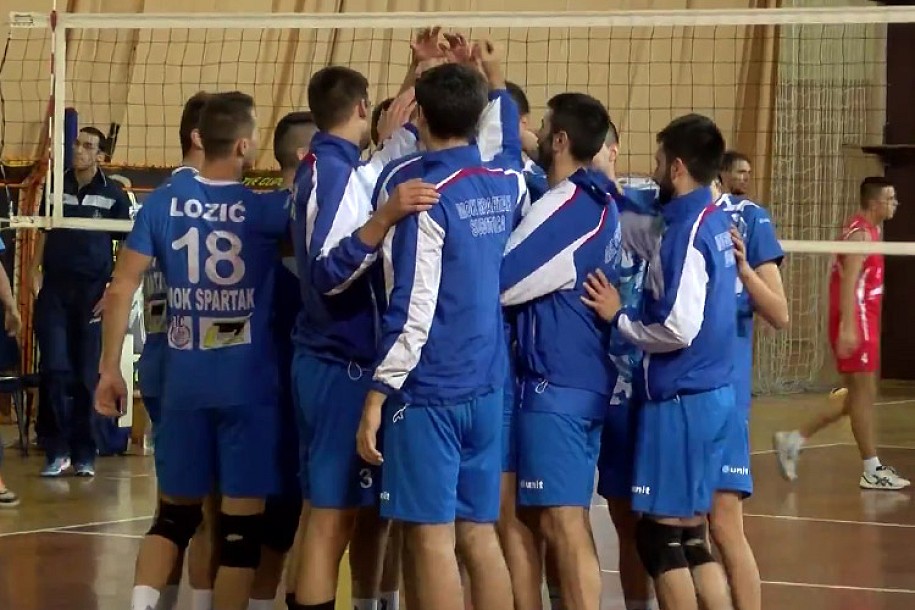 Odbojkaši Spartaka ubedljivi protiv Metalca