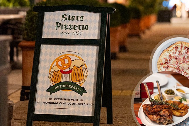 Oktoberfest u Staroj piceriji! Uživajte u festivalskom duhu uz pivo i  bavarske specijalitete