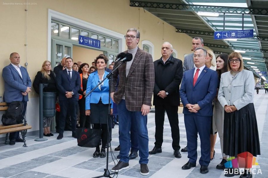 Brzim vozom do Beograda Subotičani će moći od 24. novembra, najavio Vučić