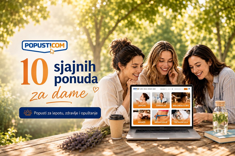 Za žene: 10 odabranih ponuda na Popusti.com