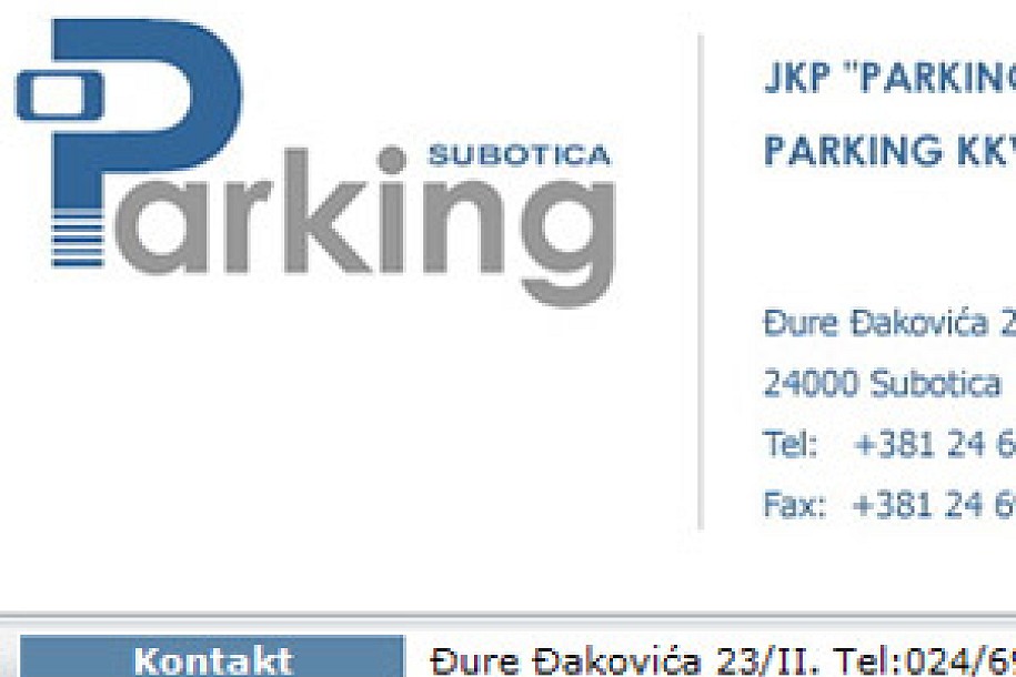 Zabrana parkiranja u nedelju