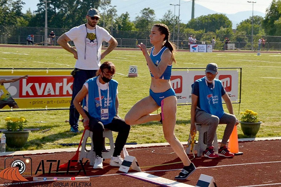 Atletika: Jovana Ilić srebrna na Prvenstvu Srbije u disciplini troskok, oborila lični i klupski rekord