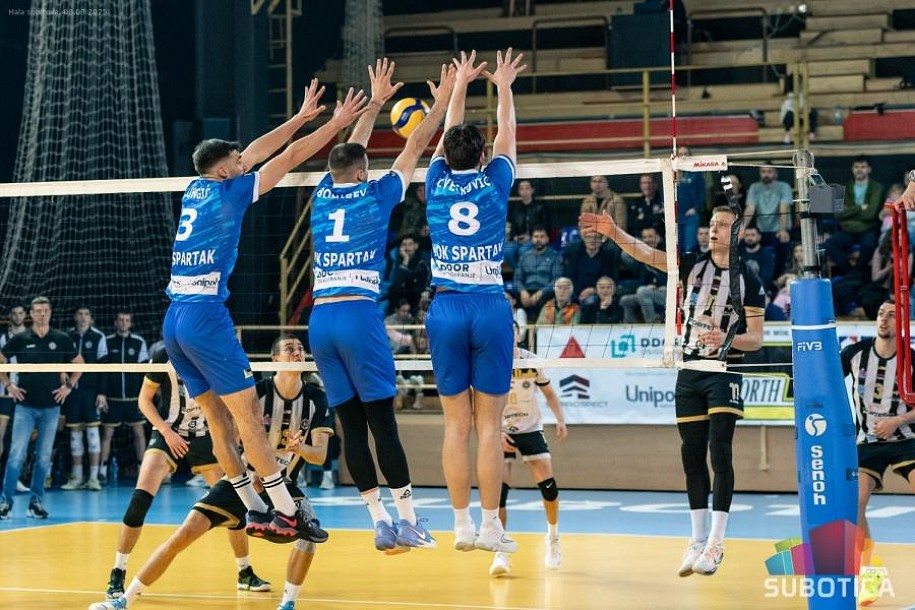Odbojka: Spartaku izmakla pobeda nad Partizanom posle 5 setova