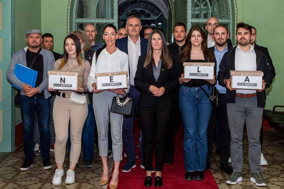 Koalicija "Subotica protiv nasilja - Biram Suboticu - Nela Tonković" predala izbornu listu