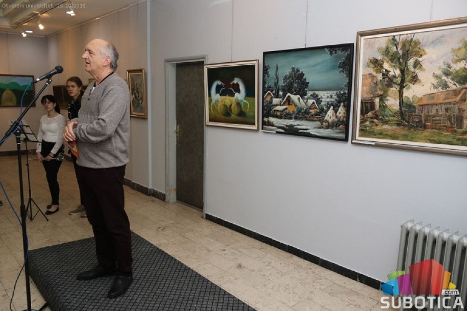 Otvorena retrospektivna izložba slikarske kolonije "Elan"