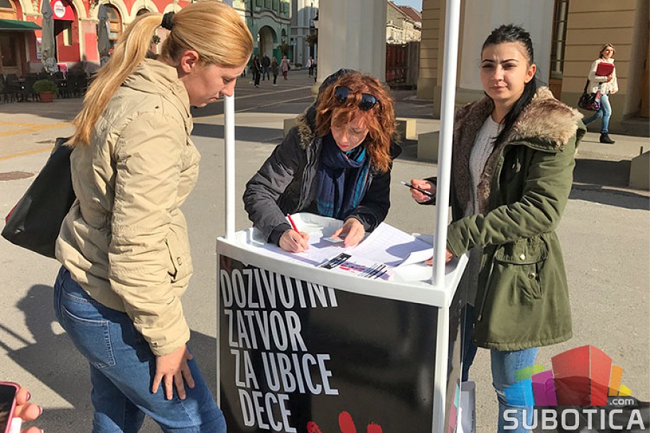 Peticiju za doživotni zatvor ubicama dece potpisalo više od 2.000 sugrađana