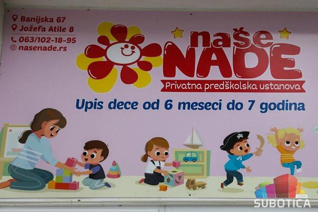 Vrtić "Naše nade" na novoj adresi, u modernom ambijentu okružen zelenilom