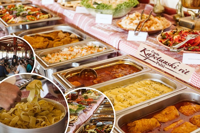 Vojvođanski nedeljni ručak u čardi "Kapetanski rit"