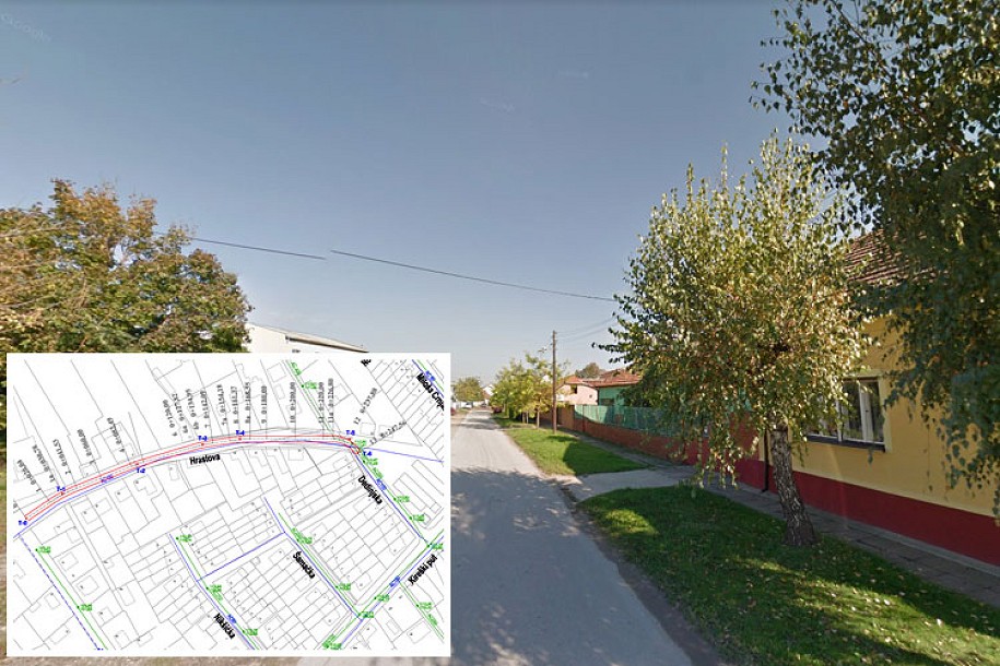 Novi kolovoz i vodovodna mreža za meštane Hrastove ulici