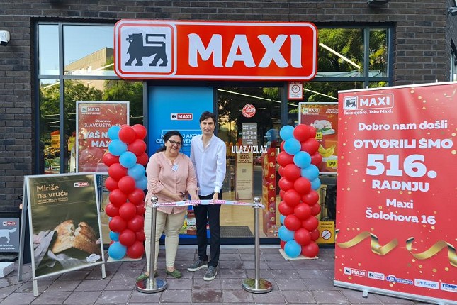 "Maxi" megamarket od danas i u MZ "Bajnat"