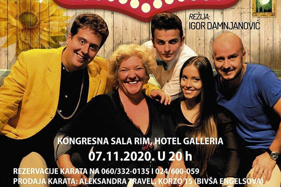 Predstava "Pazi s kime spavaš" 7. novembra u hotelu "Galleria"