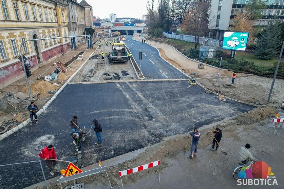 Podvožnjak kod Nove opštine i raskrsnica kod Lidla biće pušteni u subotu