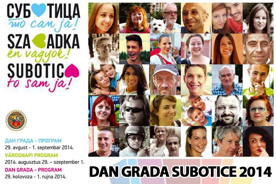 Dan grada 2014: Subotičani za Subotičane (program proslave)