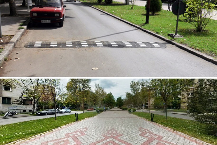 Privremeno uklanjanje "ležećih policajaca" na Radijalcu zbog biciklističke trke