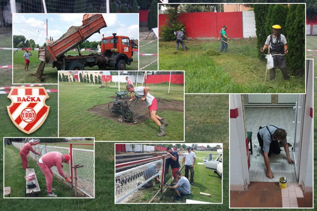 Počela realizacija plana novog rukovodstva FK "Bačka 1901"