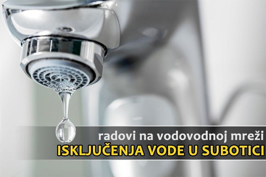 Vikend naselje u petak i ponedeljak bez vode