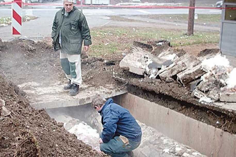 Radovi na vrelovodu
