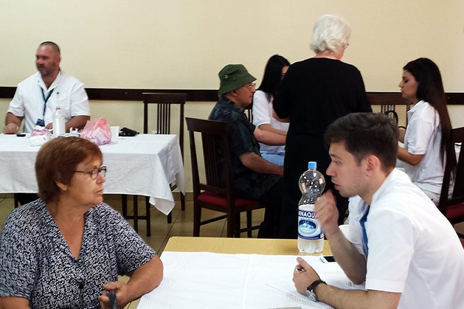 Održana besplatna provera zdravlja meštana Prozivke i Dudove šume