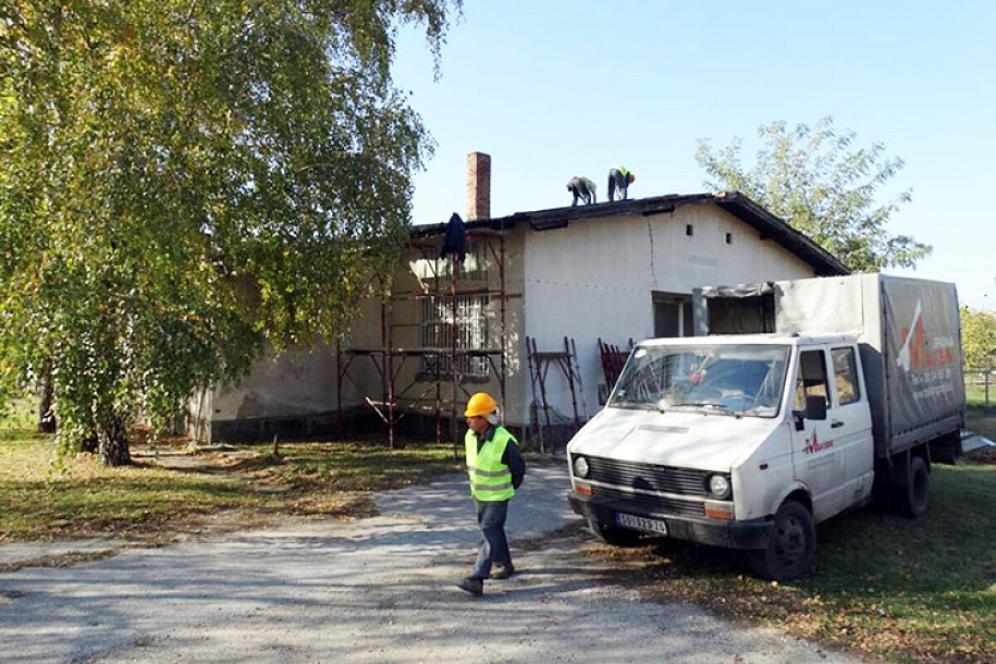 Sanacija objekta "Trokadero" u Aleksandrovu