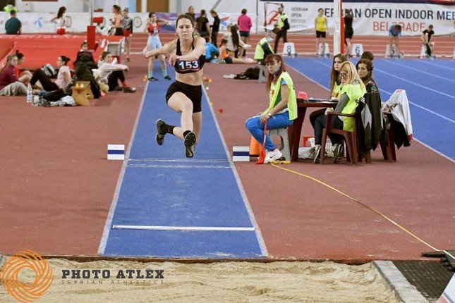 Atletika: Jovana Ilić najbolja na Prvenstvu Vojvodine u troskoku, uz ostvaren lični rekord
