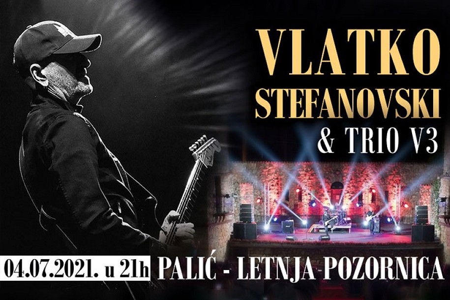 Koncert Vlatka Stefanovskog 4. jula na Letnjoj pozornici