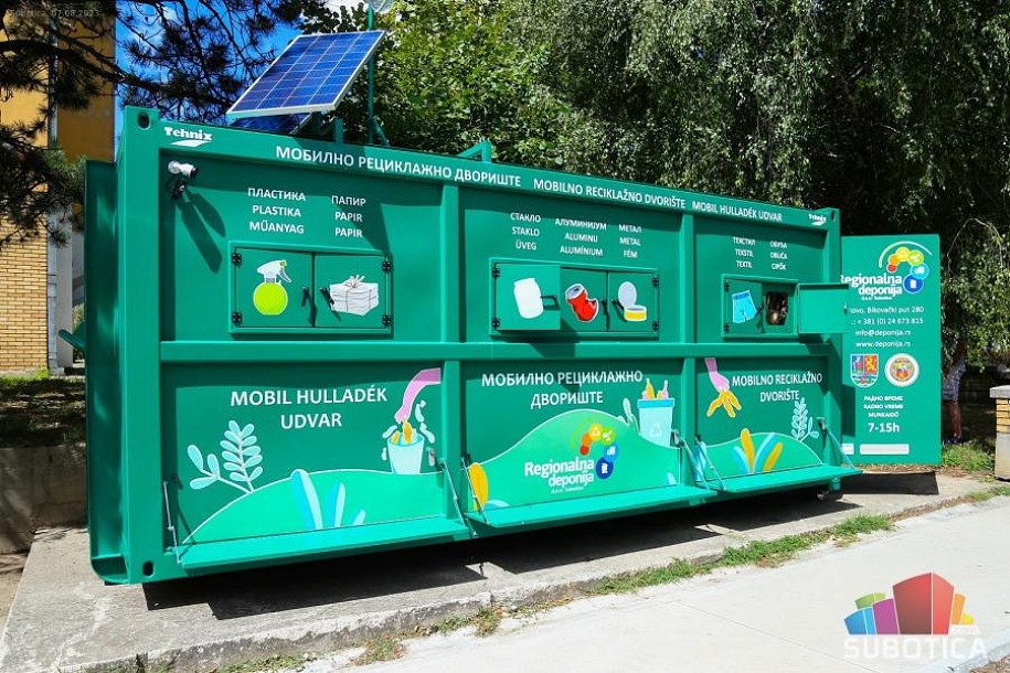 U Čantaviru predstavljeno mobilno reciklažno dvorište