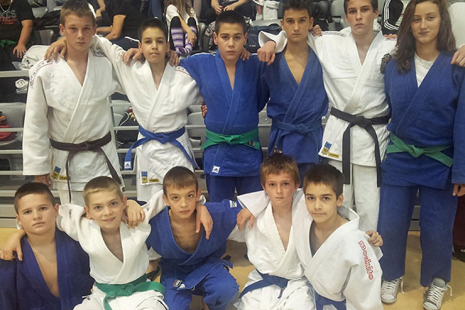 Osam medalja džudista Spartaka na turniru u Osijeku