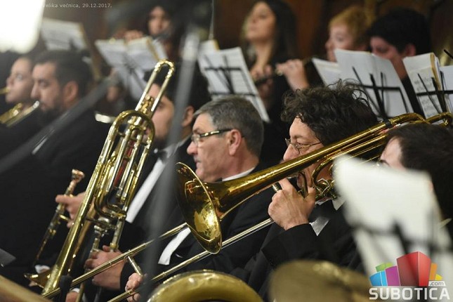 Koncert duvačkog sastava Subotičkog simfonijskog orkestra u petak u Velikoj većnici