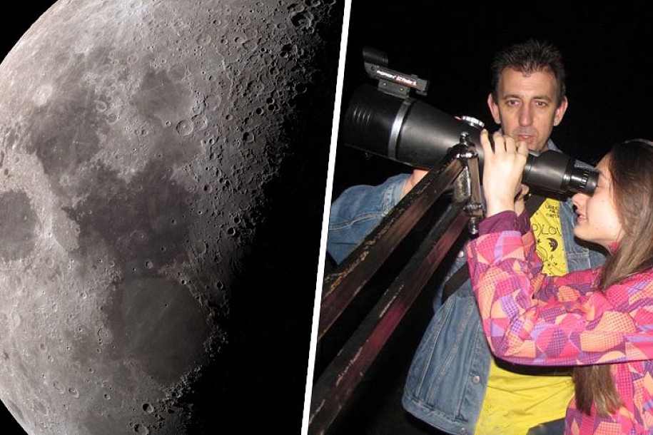 Posmatrajte Mesec, Jupiter i Saturn iz centra grada