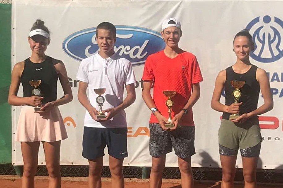 Tenis: Vuk Rađenović i  Anastasija Firman pobednici su 39. "Čikovog memorijala"
