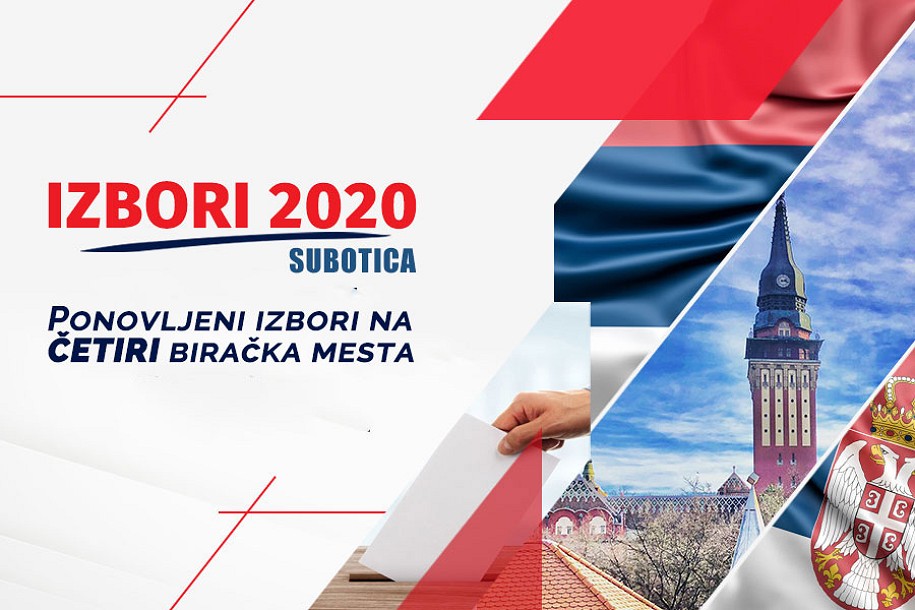 Danas se ponavljaju izbori na četiri biračka mesta u Subotici