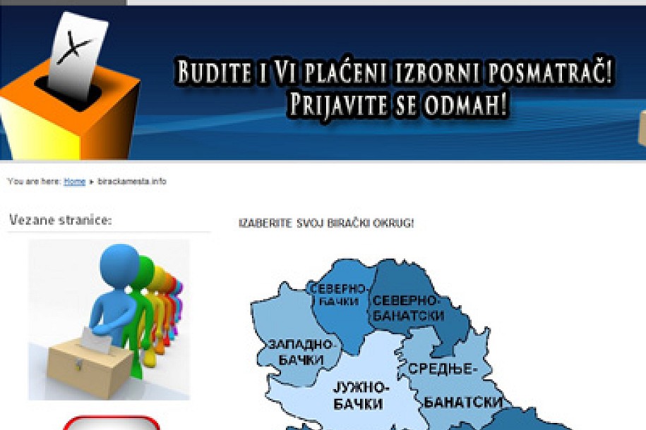 Tajanstveni poziv posmatračima izbora