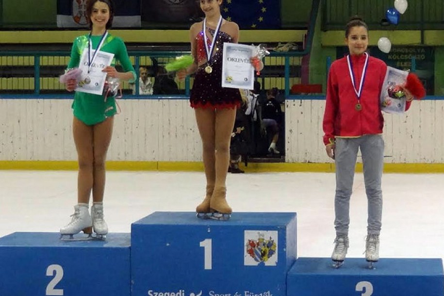 Dve medalje klizača Spartaka na Napfeny kupu u Segedinu
