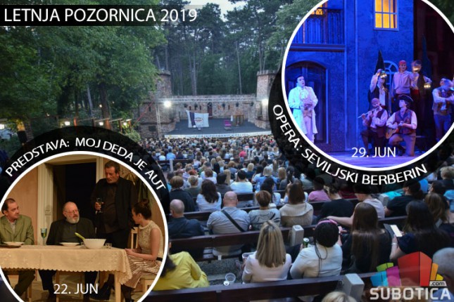 Predstava "Moj deda je aut" i opera "Seviljski berberin" u junu na Letnjoj pozornici