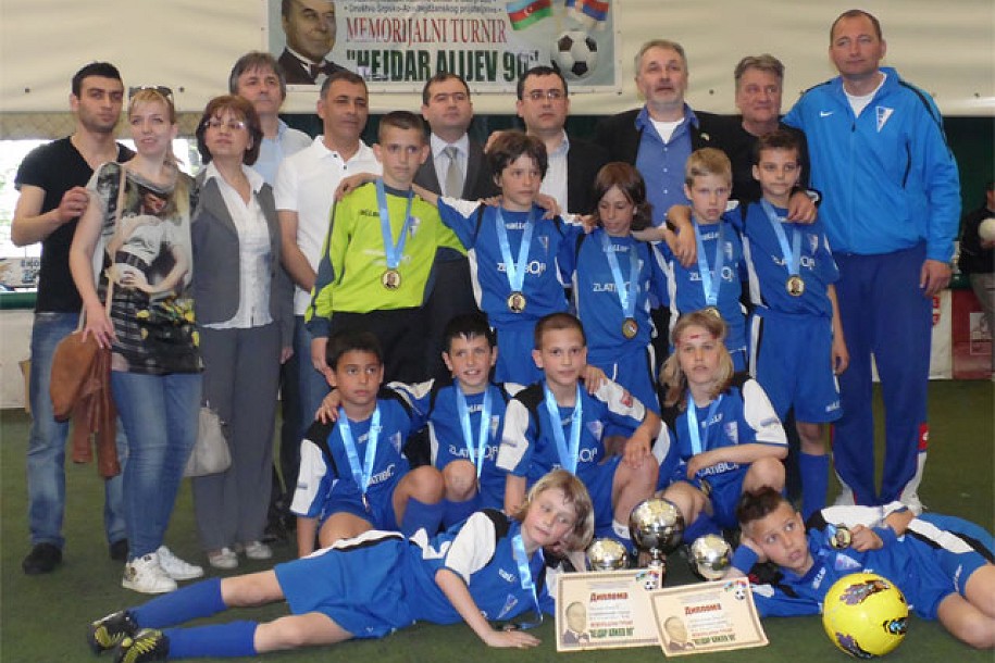 Spartakova generacija 2003. godište pobednici Memorijalnog turnira u Beogradu