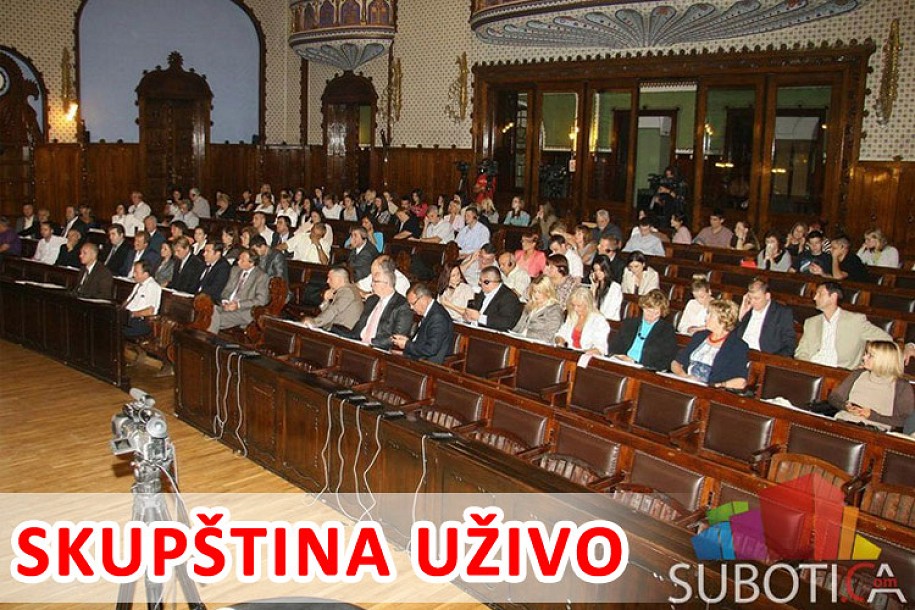 Završen prenos 23. sednica Skupštine grada Subotice