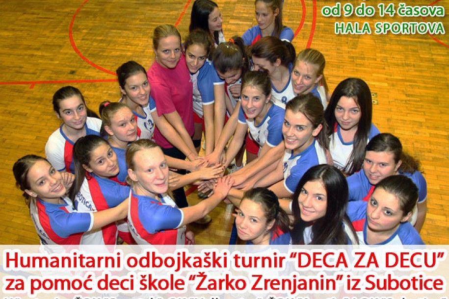 Humanitarni odbojkaški turnir za pomoć školi Žarko Zrenjanin