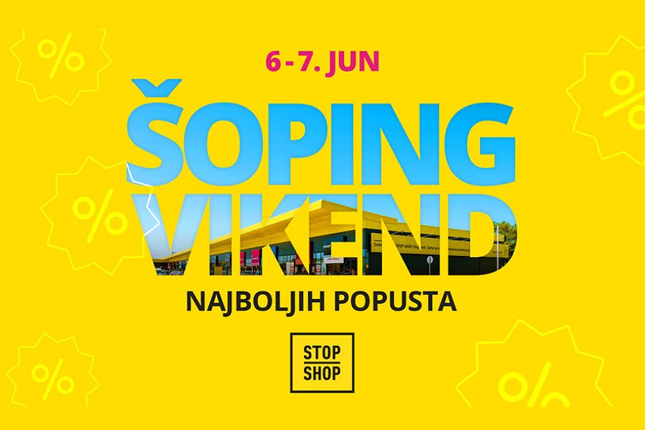 Spremite se za šoping vikend sezone - Najbolji popusti stižu u "STOP SHOP"