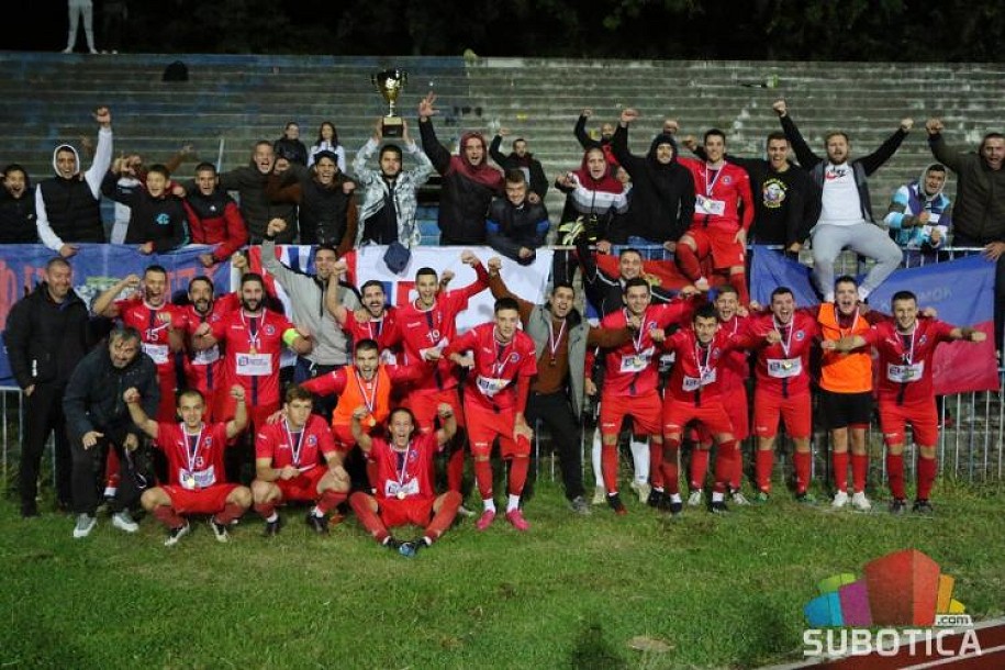 Fudbal: Radnički iz Bajmoka pobednik Kupa Subotice