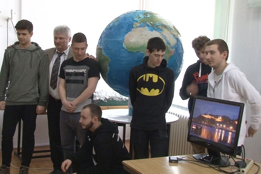 Učenici izradili jedinstveni 3D globus