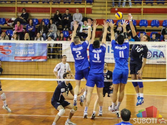 Odbojkaši Spartaka ubedljivi protiv Jedinstva (3:0)