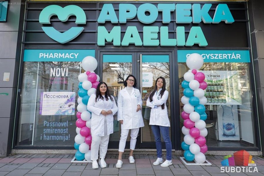Apoteka "Maelia" od sada i u Subotici