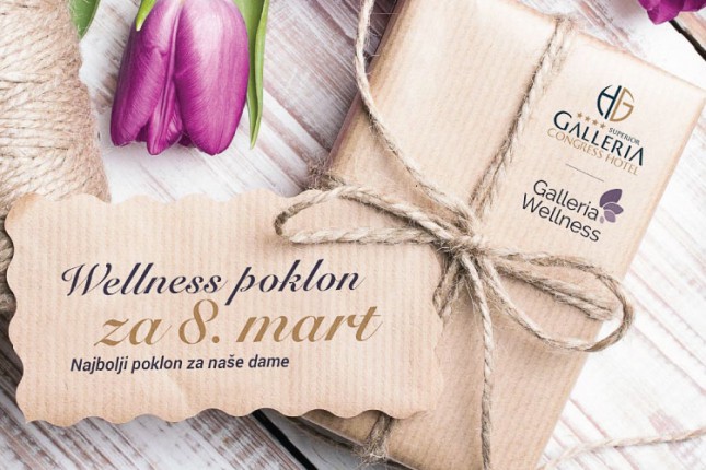 Poklon vaučeri za dame u Wellness centru hotela "Galleria"